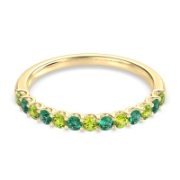 U Prong Half Eternity Shubra Band