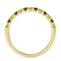 U Prong Half Eternity Shubra Band