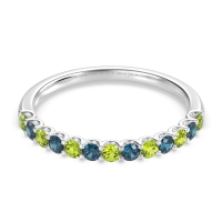 U Prong Half Eternity Shubra Band