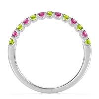 U Prong Half Eternity Shubra Band