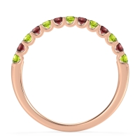 U Prong Half Eternity Shubra Band