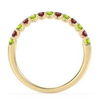 U Prong Half Eternity Shubra Band