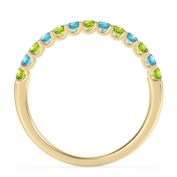 U Prong Half Eternity Shubra Band