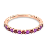 U Prong Half Eternity Shubra Band