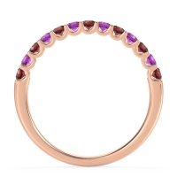 U Prong Half Eternity Shubra Band