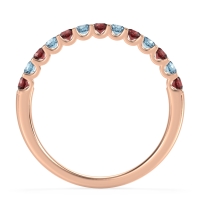 U Prong Half Eternity Shubra Band