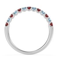 U Prong Half Eternity Shubra Band
