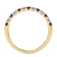 U Prong Half Eternity Shubra Band