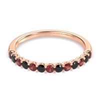 U Prong Half Eternity Shubra Band