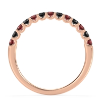 U Prong Half Eternity Shubra Band