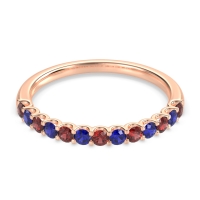 U Prong Half Eternity Shubra Band