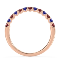 U Prong Half Eternity Shubra Band