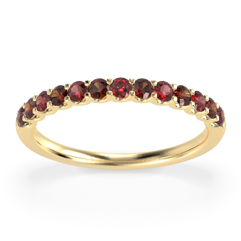 U Prong Half Eternity Shubra Band