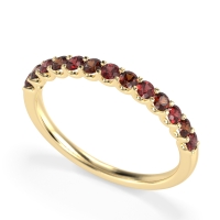 U Prong Half Eternity Shubra Band