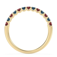 U Prong Half Eternity Shubra Band