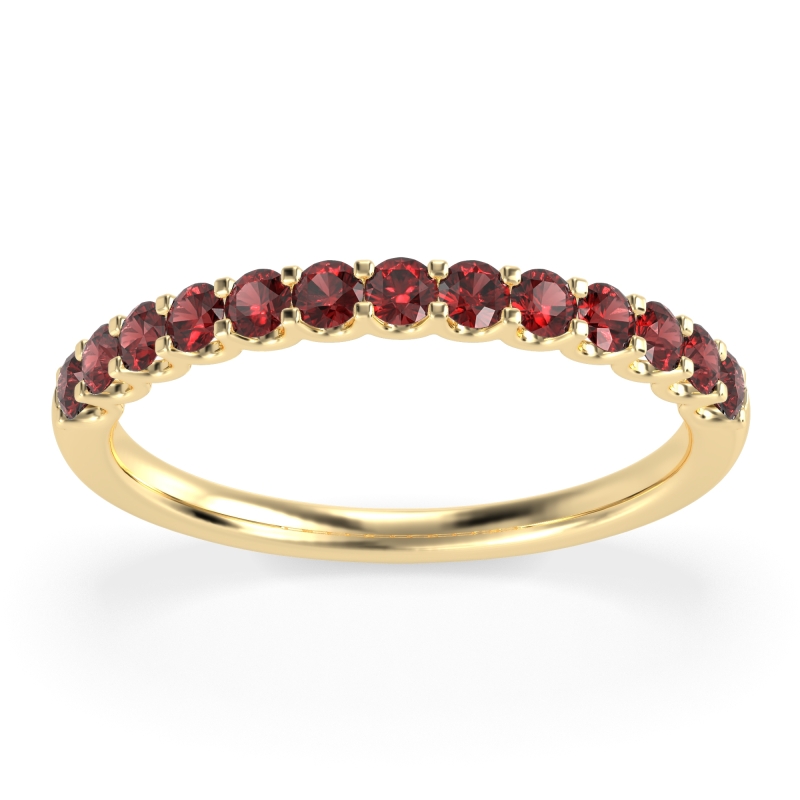 U Prong Half Eternity Shubra Band