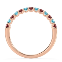 U Prong Half Eternity Shubra Band