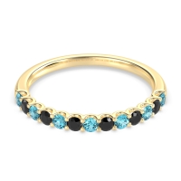 U Prong Half Eternity Shubra Band