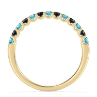 U Prong Half Eternity Shubra Band