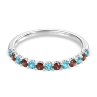 U Prong Half Eternity Shubra Band