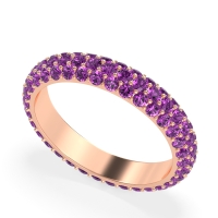 Fully Studded Eternity Vartula Band