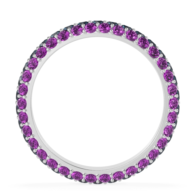 Fully Studded Eternity Vartula Band