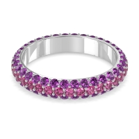 Fully Studded Eternity Vartula Band