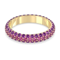 Fully Studded Eternity Vartula Band