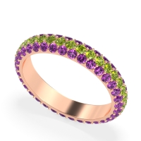 Fully Studded Eternity Vartula Band