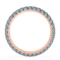 Fully Studded Eternity Vartula Band