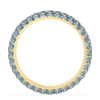 Fully Studded Eternity Vartula Band