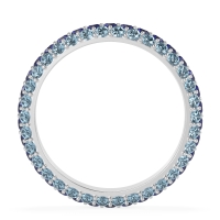 Fully Studded Eternity Vartula Band