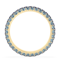 Fully Studded Eternity Vartula Band