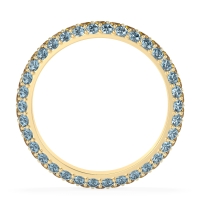 Fully Studded Eternity Vartula Band