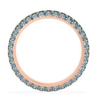 Fully Studded Eternity Vartula Band