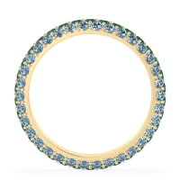 Fully Studded Eternity Vartula Band