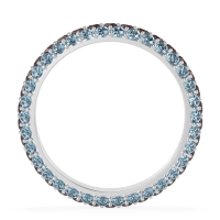 Fully Studded Eternity Vartula Band