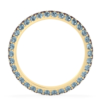Fully Studded Eternity Vartula Band