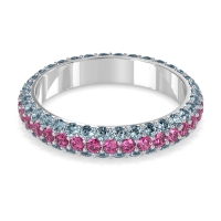 Fully Studded Eternity Vartula Band