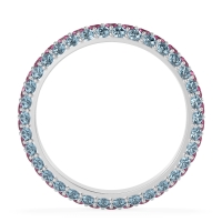 Fully Studded Eternity Vartula Band