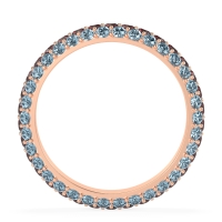 Fully Studded Eternity Vartula Band