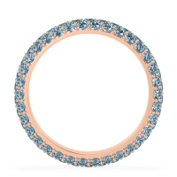 Fully Studded Eternity Vartula Band