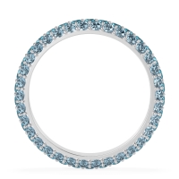 Fully Studded Eternity Vartula Band