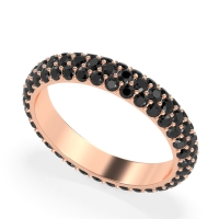 Fully Studded Eternity Vartula Band