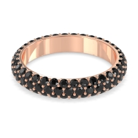 Fully Studded Eternity Vartula Band