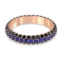 Fully Studded Eternity Vartula Band