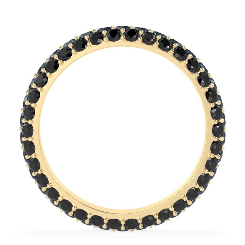 Fully Studded Eternity Vartula Band