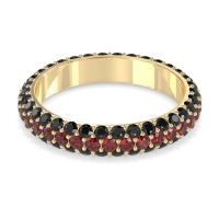 Fully Studded Eternity Vartula Band