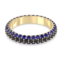 Fully Studded Eternity Vartula Band