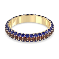 Fully Studded Eternity Vartula Band